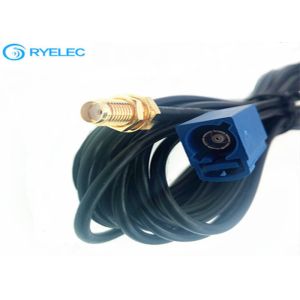Buy cheap Fakra To SMA Precision Cable Assemblies , 50ohm GPS Cable Harness Assembly from wholesalers