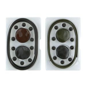 2pcs 20g Fishing Rig Putty Tungsten Putty Bulk With Varies Colors