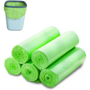 Buy cheap OEM Compostable Bin Liners Plastic Trash Bags 11micron-200mic from wholesalers