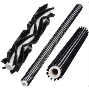 China Efficient Rotating Spiral Cylinder Roller Solar Panel Cleaning Brush with Nylon Bristles on sale