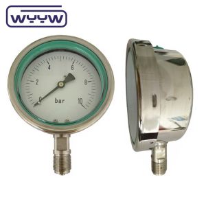 Buy cheap All Stainless Steel Pressure Gauge Liquid Filled Manometer from wholesalers