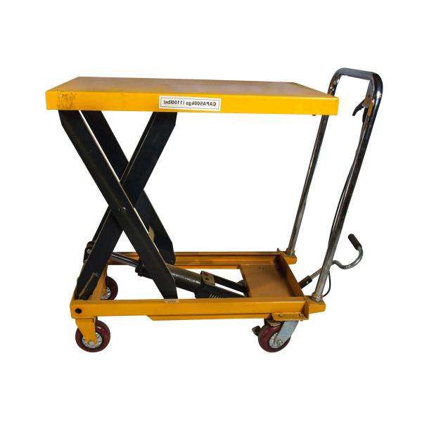 Buy cheap PT500A Electric Mold Platform Handcart Mobile Manual Lifting Platform Car Pedal Hydraulic Platform Car from wholesalers