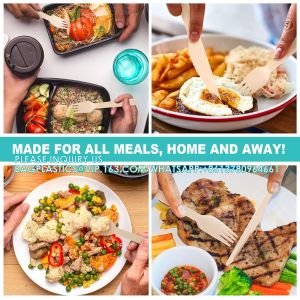 Buy cheap Wooden Cutlery Set - Alternative To Plastic, Eco Friendly, Biodegradable, Compostable Cutlery Set - Wood Spoons from wholesalers