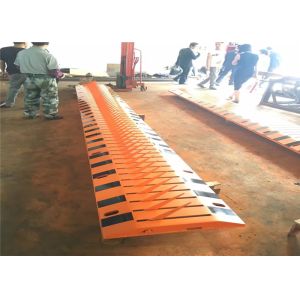 Anti - terrorism blockade Tire killer with specially hardened teeth