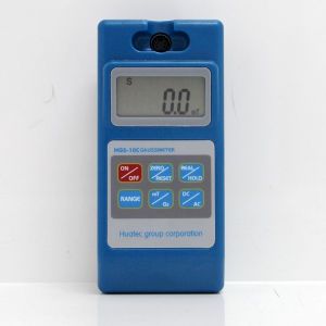 Magnetic Particle Inspection Digital Gauss Tesla Meter With Transverse Fiber
