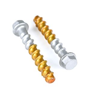Buy cheap Hex Head SUS316 Bi-Metal HD Concrete Screw Anchor 3/8 X 4 for Heavy-Duty Applications from wholesalers