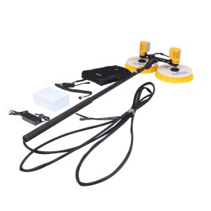 Buy cheap Solar Panel Cleaning Solution with Double Rotary Brush and 5.5 Meter Extendable Handle from wholesalers