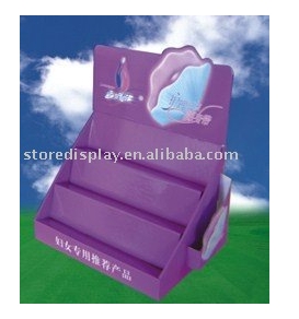 Buy cheap make up cardboard display supermarket promotion product
