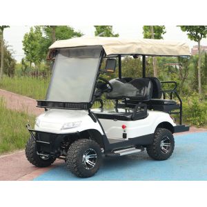 Buy cheap Max Speed 40km/H Golf Cart 4 Passenger All Terrain OEM Sale Price With 12 Inch Tires from wholesalers