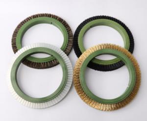 Buy cheap Pig Hair Brush Wheels For Finishing Machine Textile Dyeing Machine product