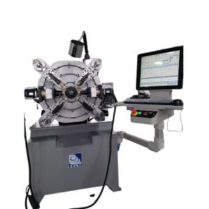 Buy cheap Automatic CNC Spring Machine with 0.3-2.5MM Wire Size 10 Axes Servo Motors and 1 Year Warranty from wholesalers