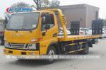 Buy cheap JAC 4X2 Flatbed Tow Truck With Q235A Carbon Steel Body from wholesalers