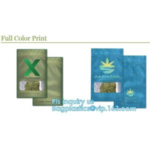 Buy cheap Medium Size Silver k Foil Bag Pouches , Clear Stand Up Pouches For Custom weed Packaging Medium Silver K from wholesalers