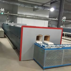 Buy cheap Alumina Calcination Pusher Kiln Customized Automatic Continuous Sintering Gas from wholesalers