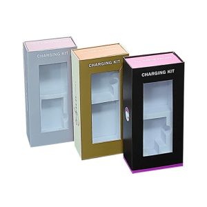 Buy cheap Luxury Magnetic Gift Box For Power Bank Charger Cable Package With Custom Printing Logo from wholesalers