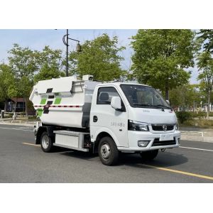 Buy cheap Urban Waste Disposal Solution with Pure Electric Dongfeng 4.5 Tons Self-Handling Garbage Truck Custom's Requirement from wholesalers