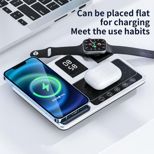 Four In One Multifunctional Wireless Charger For IPhone 15 14 13 12 11 Pro & Max
