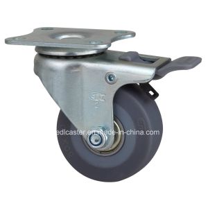 Buy cheap TPE Wheel Material 35kg Capacity Plate Brake Caster for Edl Mini 2 2622-56 from wholesalers