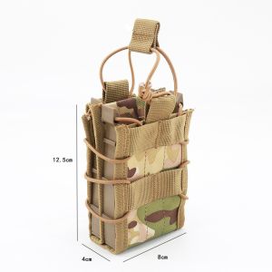 Buy cheap Outdoor Tactical Magazine Pouches Quick Draw Holsters AK M4 Elastic Molle Vest Backpack from wholesalers