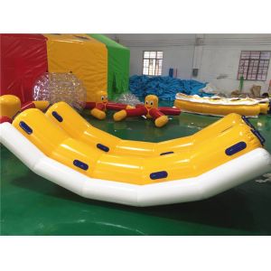 Buy cheap Commercial 4 Persons Inflatable Water Toys / Inflatable Banana Boat Towable Tube For Skiing On Water from wholesalers
