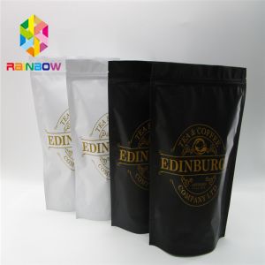 Buy cheap Laminated Aluminum Foil Plastic Pouches Packaging , Heat Sealed Stand Up Bags With Valve from wholesalers