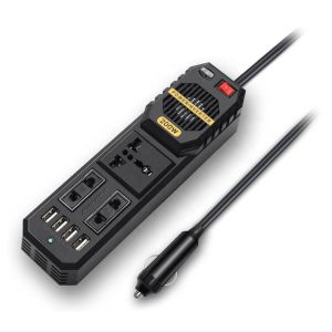 Buy cheap Usb Socket Car Inverter 12V 24V To 220V Dc 300W Car Power Inverter Power Inverter For Car from wholesalers