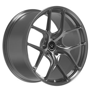 Buy cheap Fit for R8  staggered 19 20 and 21 inches  Custom 1-PC  Gun Metal  forged aluminum alloy rim 5-112 from wholesalers