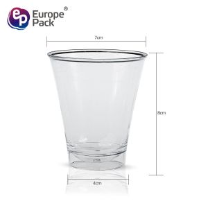 Buy cheap Wholesale eco friendly 150ml disposable ps transparent tasting cups from wholesalers