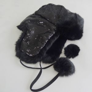 Buy cheap Plain Customized Animal Fur Hats , Plush Style Shearling Sheepskin Hat from wholesalers