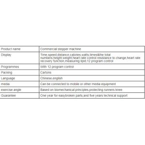 Buy cheap LED Cycling Gym Equipment Elliptical Trainer Cross Cardio Stair Stepper from wholesalers