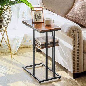Buy cheap Modern Narrow Nesting C Tables Nightstand For Sofa End product