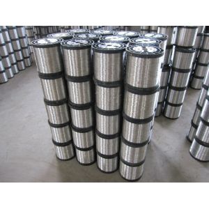 Buy cheap 410 Welding Stainless Steel Wire , 6mm Galvanized Steel Wire Rope product