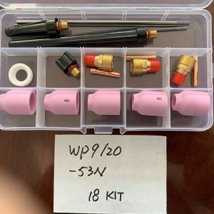 Buy cheap Stubby Gas Lens Collect 10 54n 53n Pyrex Glass Cup Kit for DB SR WP-17/18/26 TIG Welding Torch from wholesalers