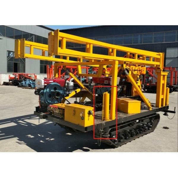 GK 200 High Drilling Efficiency 180 m Crawler Mounted Drill Rig For Water