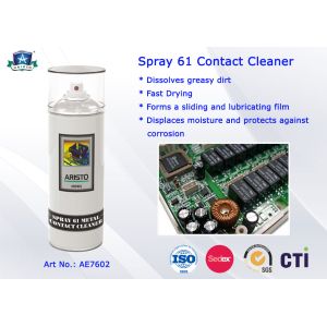 Buy cheap Multipurpose Mineral Oil Based Electrical Cleaner Spray from wholesalers