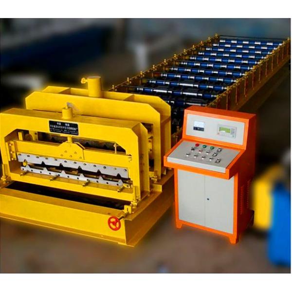 Buy cheap Metal Sheet Glazed Panel Roll Forming Machine For Building Raw Material from wholesalers