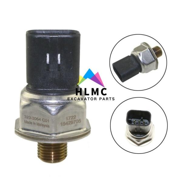 Quality 320-3064 C01 5PP4-18 3203064 NEW Fuel Pressure Sensor  Excavator 320C 312D Sensata for sale