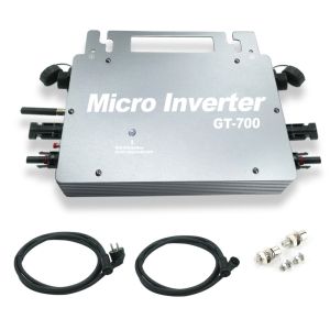 Buy cheap Silver 700W Micro Inverter On Grid Low Cost Easy Installation New Arrival Good Price Solar Micro Inverter System from wholesalers