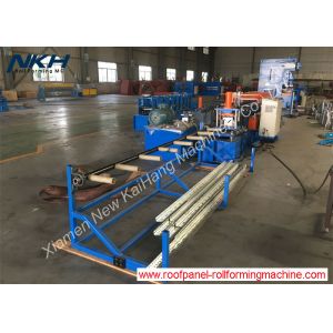 Buy cheap Steel Rack Roll Forming Machine , Angle Roll Forming Machine With Servo Feed In product