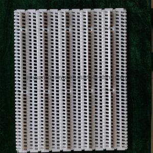Plastic Conveyor Belts with 27.2mm Pitch for Cartons Processing Industry