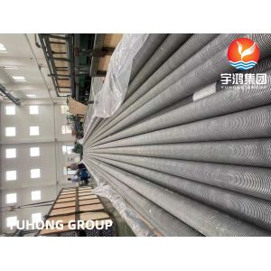 Buy cheap Wound L Fin Tubes ASTM A249 TP304 Welded Base Tube With AL1060 Fins from wholesalers