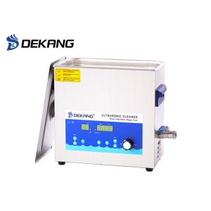 Buy cheap 6.5L Heated Ultrasonic Cleaning Bath , Power Adjustable Lab Ultrasonic Bath from wholesalers
