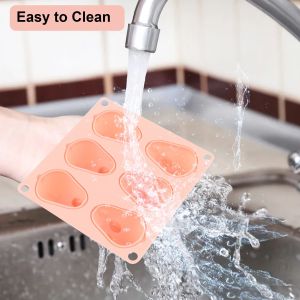 Buy cheap 3D Mini Silicone Baking Mold For Mousse Cake Fondant Soap Ice Cream Chocolate Candy Rabbit Molds 6 Cavitity from wholesalers