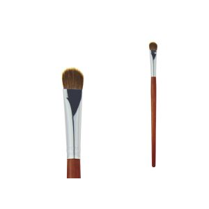Buy cheap Weasel Hair Eyeshadow Blending Brush Bronzer Wooden Handle Aluminum Ferrule from wholesalers