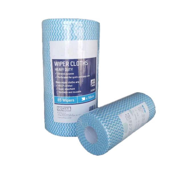 Quality Nonwoven Wiping Rag Woodpulp Disposable Cleaning Towel Cloth for sale