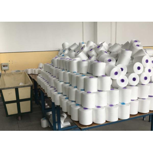 Raw White 40/2 Manufacturer Directly Wholesale Spun Polyester Yarn