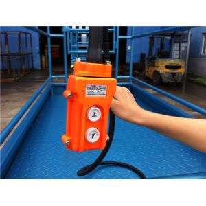 Portable Mobile Scissor Lift Table With Extendable Platform Anti Explosion