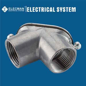 Buy cheap Zinc 90 Degree EMT Rigid Pull Elbows Set Screw Threaded Type With Gasket from wholesalers