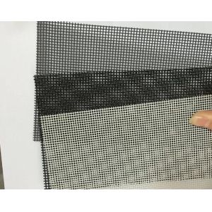 Window Mesh Stainless Steel Security Screen PVC Coated Flat Surface Multi -