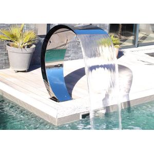 China Artificial Stainless Steel Swim SPA Pool Equipment Cascade Waterfall on sale